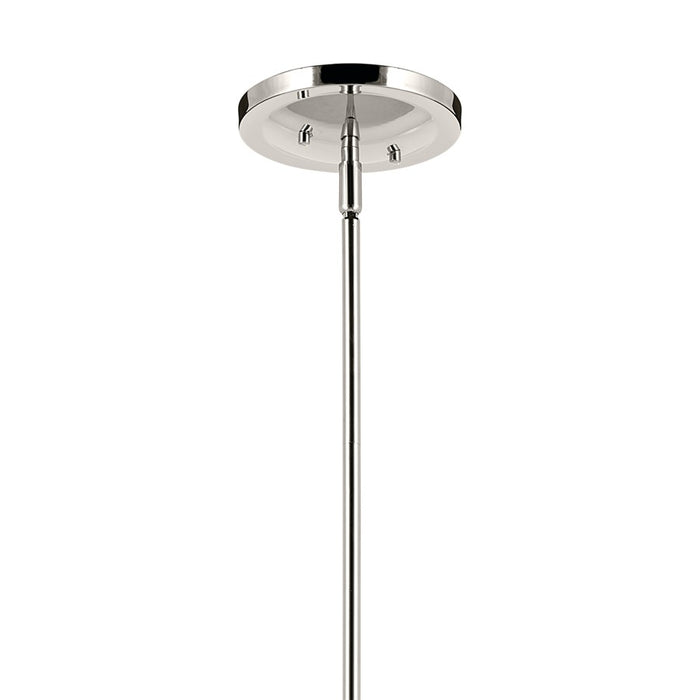 Kichler Eadie 41.25" 8 Light Chandelier, Polished Nickel