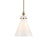 Kichler Laria 10.5" 1 Light Pendant, Champagne Bronze/Opal Glass
