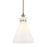 Kichler Laria 10.5" 1 Light Pendant, Champagne Bronze/Opal Glass