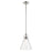 Kichler Laria 10.5" 1 Light Pendant, Polished Nickel/Clear Glass - 52774PNCLR
