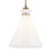 Kichler Laria 16" 1 Light Pendant, Champagne Bronze/Opal Glass