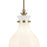 Kichler Laria 9.75" 1 Light Pendant, Champagne Bronze/Opal Glass