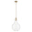 Kichler Laria 14" 1 Light Pendant, Champagne Bronze/Clear Glass - 52777CPZCLR