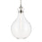 Kichler Laria 14" 1 Light Pendant, Polished Nickel/Clear Glass
