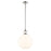 Kichler Laria 15" 1 Light Pendant, Polished Nickel/Opal Glass - 52779PN