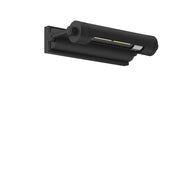 Kichler Kenton 12in 1-Light Picture Light | Industrial Black Steel | Gallery & Hallway Accent | 12 x 2.75 x 6 in | Model 52813BK