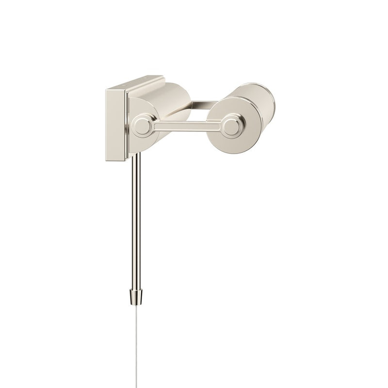 Kichler Kenton 12in 1-Light Picture Light | Industrial Polished Nickel and Metal Shade | Hallway & Gallery Art Light | 12 x 2 x 6 in | Model 52813PN