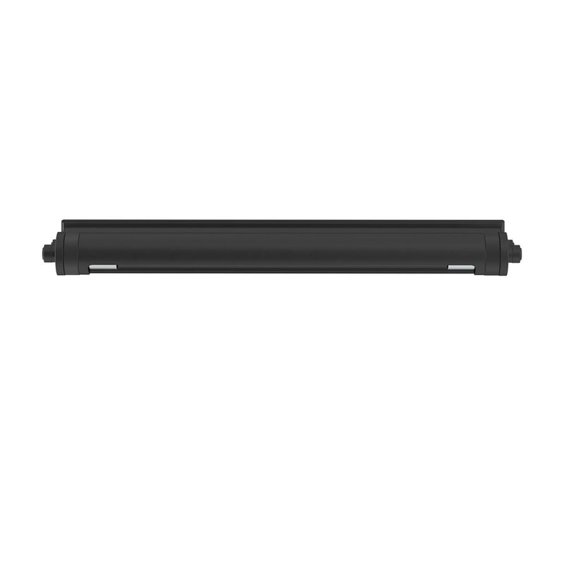 Kichler Kenton 24in 2-Light Picture Light | Industrial Black Steel | Gallery & Hallway Accent | 24 x 2.75 x 6 in | Model 52815BK