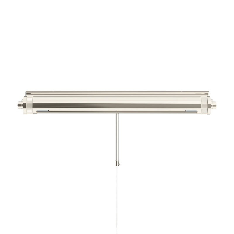 Kichler Kenton 24in 2-Light Picture Light | Industrial Polished Nickel Metal | Gallery & Hallway Accent | 24 x 3 in | Model 52815PN