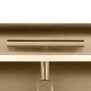 Kichler Caillier 23.25in 2-Light Picture Light | Traditional Champagne Bronze and Metal Shade | Gallery & Library Accent | Model 52818CPZ