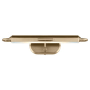 Kichler Caillier 23.25in 2-Light Picture Light | Traditional Champagne Bronze and Metal Shade | Gallery & Library Accent | Model 52818CPZ