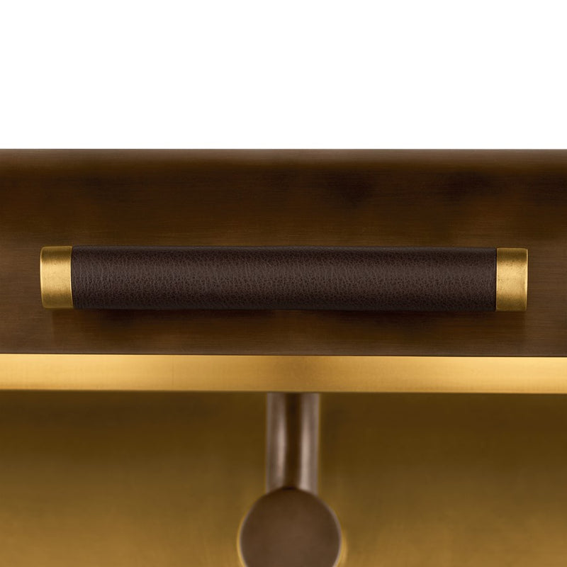 Kichler Caillier 23in 2-Light Picture Light | Traditional Lacquered Bronze | Artwork & Gallery | 7in Extension | Model 52818LBZ