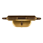 Kichler Caillier 17.25in 1-Light Picture Light | Traditional Lacquered Bronze | Art Gallery & Hallway | 17.25 x 4.75 in | Model 52819LBZ