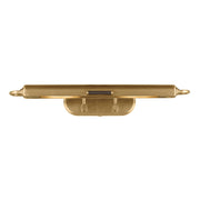 Kichler Caillier 29.25in 2-Light Picture Light | Traditional Lacquered Brass Metal | Artwork & Gallery Hallway | 29.25 x 4.75 x 7 in | Model 52820LBR