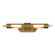 Kichler Caillier 29.25in 2-Light Picture Light | Traditional Lacquered Brass Metal | Artwork & Gallery Hallway | 29.25 x 4.75 x 7 in | Model 52820LBR