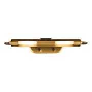 Kichler Caillier 29in 2-Light Picture Light | Traditional Lacquered Bronze Brass | Bedroom & Living Room Art Accent | 29 x 7 x 5 in | Model 52820LBZ
