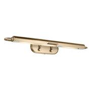 Kichler Caillier 35in 3-Light Picture Light | Traditional Champagne Bronze Steel | Living Room & Hallway Art Lighting | 35 x 4 x 7 in | Model 52821CPZ