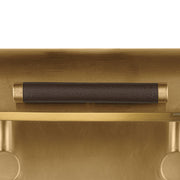 Kichler Caillier 35in 3-Light Picture Light | Traditional Lacquered Brass and Metal Shade | Living Room & Gallery Art Light | Model 52821LBR