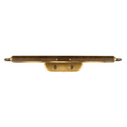 Kichler Caillier 35in 3-Light Picture Light | Traditional Lacquered Bronze and Metal Shade | Living Room & Gallery Art Light | Model 52821LBZ