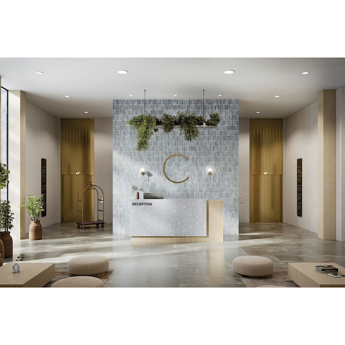 Kichler Ara 11" Flush Mount Light/3000K, White - 53011WH30