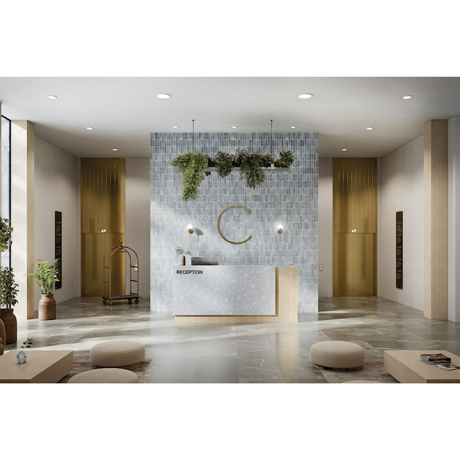 Kichler Ara 11" Flush Mount Light/3000K, White - 53011WH30