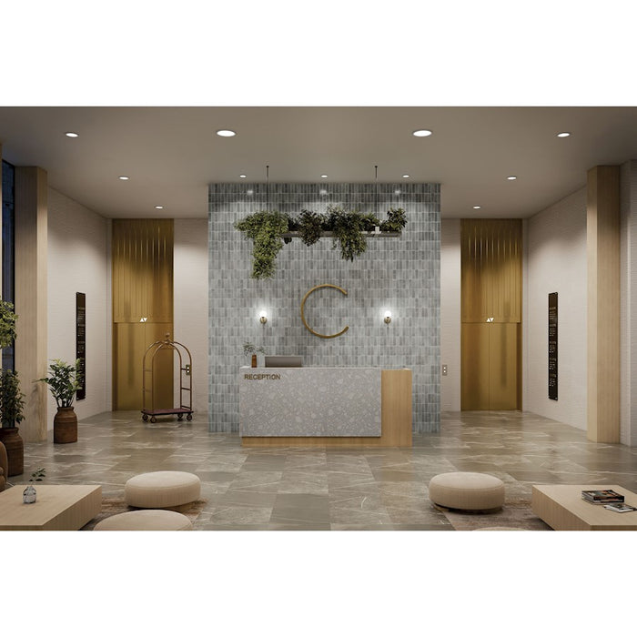 Kichler Ara 11" Flush Mount Light/3000K, White