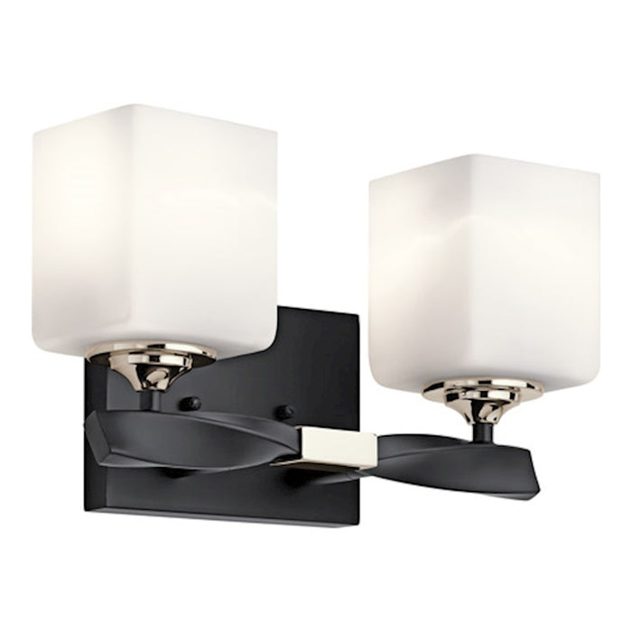 Kichler Marette Vanity Light, Satin Etched Opal