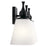 Kichler Cosabella 24in 3-Light Vanity Light | Soft Contemporary Black Steel and Etched White Glass | Bathroom Vanity | 24 x 6.5 x 10.25 in | Model 55092BK