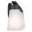 Kichler Stamos 22in 3-Light Vanity Light | Industrial Black Steel & Satin Etched Glass | Bathroom & Powder Room Lighting | 180W Incandescent | Model 55121BK