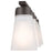 Kichler Stamos 4-Light Vanity Light | Modern Brushed Nickel & Satin Etched Glass | Bathroom Vanity Light | 4 x 60W Incandescent, Damp Rated | Model 55122NI
