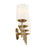 Kichler Ali 23in 3-Light Bath Vanity Light | Traditional Brushed Natural Brass with Opal Glass | Powder Room & Primary Bathroom Light | Model 55142BNB