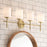Kichler Ali 23in 3-Light Bath Vanity Light | Traditional Brushed Natural Brass with Opal Glass | Powder Room & Primary Bathroom Light | Model 55142BNB