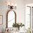 Kichler Rosalind 24in 3-Light Vanity Light | Traditional Black Steel with Satin Etched Opal | Bathroom & Powder Room Light | Model 55147BK