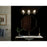 Kichler Torche 24in 3-Light Vanity | Soft Modern Brushed Nickel Steel | Bathroom & Powder Room Light | 60W E26, Dimmable | Model 55157NI