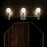 Kichler Torche 24in 3-Light Vanity | Soft Modern Brushed Nickel Steel | Bathroom & Powder Room Light | 60W E26, Dimmable | Model 55157NI