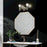 Kichler Torche 13in Wide 2-Light Vanity | Soft Modern Brushed Nickel Steel | Bathroom & Powder Room Accent | 2 x 60W Dimmable, Damp Rated | Model 55158NI