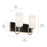 Kichler Solia 14in 2-Light Vanity Light | Champagne Bronze & Black | Opal Glass | Bathroom & Damp Lighting | 120W Max, Dimmable | Model 55162CPZ