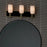 Kichler Solia 24in 3-Light Vanity Light | Champagne Bronze & Black with Opal Glass | Bathroom Vanity Light | Dimmable | Model 55163CPZ