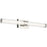 Kichler Laurene 2 Light 31" Linear Bath Large, Nickel/Clear Fluted - 55197PNLED