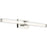 Kichler Laurene 2 Light Linear Bath Large, Polished Nickel/Clear - 55239PNLED