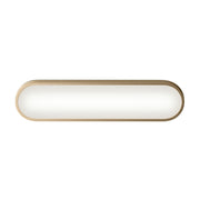 Kichler Daines 18.75in 1-Light LED Bath Bar | Champagne Bronze Aluminum and White Glass | Bathroom Vanity | 810 Lumens | Model 55246CPZLED