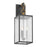 Kichler Lahden 26" 3 Light Outdoor Wall Light, Zinc/Clear Seeded
