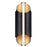 Kichler Astalis 1 Light LED Outdoor Wall Sconce, Black/Frosted