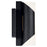 Kichler Astalis 1 Light LED Outdoor Wall Sconce, Black/Frosted