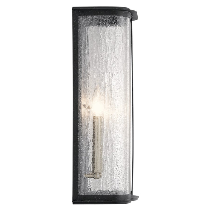 Kichler Timmin Outdoor 2 Light Wall Sconce, Distressed Black