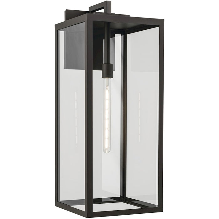 Kichler Branner 1 Light Outdoor Wall Light, Xlarge, Olde Bronze/Clear - 59114OZ