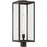 Kichler Branner 1 Light Outdoor Post Lantern, Textured Black/Clear - 59115BKT