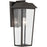 Kichler Mathus 1 Light 18" Outdoor Wall Light, Black/Beveled - 59119BKT