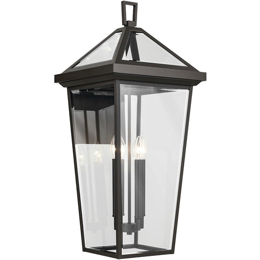 Kichler Regence 4Lt Outdoor Wall Light, Xlarge, Olde Bronze/Beveled - 59128OZ