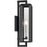 Kichler Kroft 2 Light 21" Outdoor Wall Light, Textured Black/Clear
